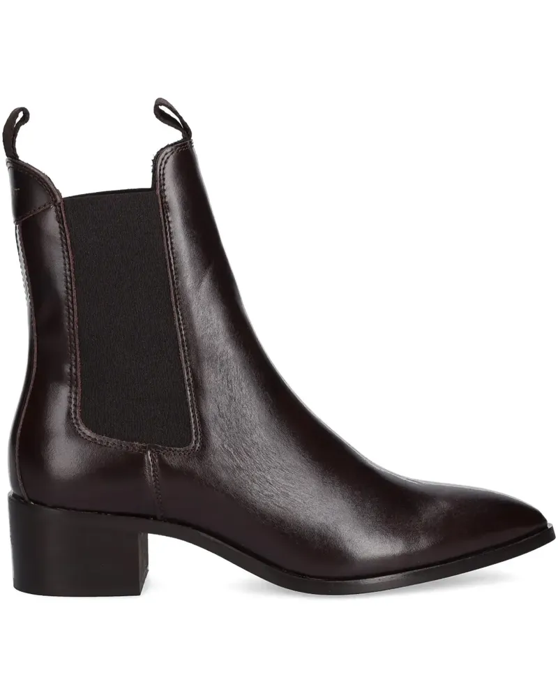 Gant 50mm pointed-toe heeled boots - Braun Braun