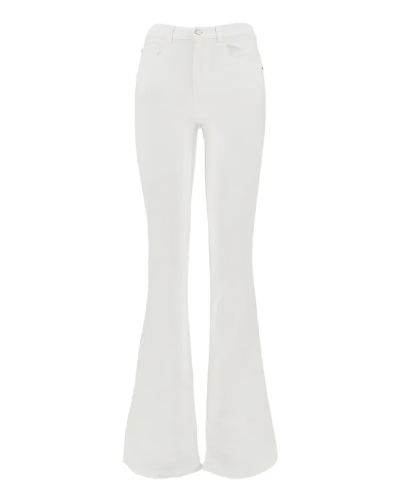 Emporio Armani Ausgestellte Slim-Fit-Jeans - Weiß Weiß