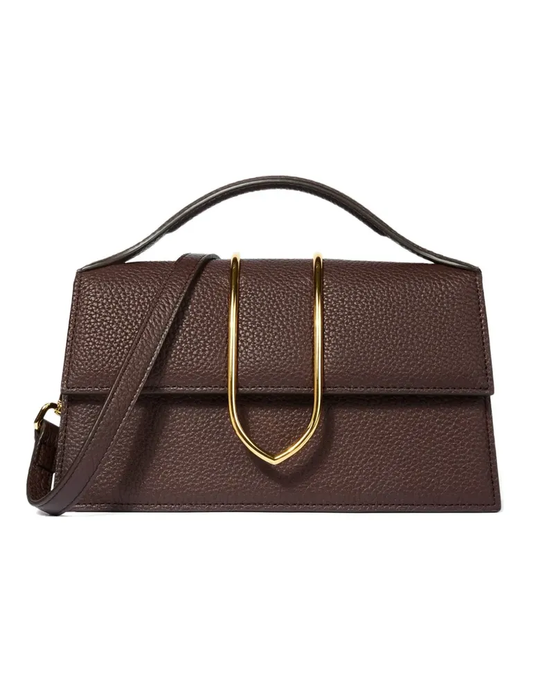 Jacquemus large Bambino tote bag - Braun Braun