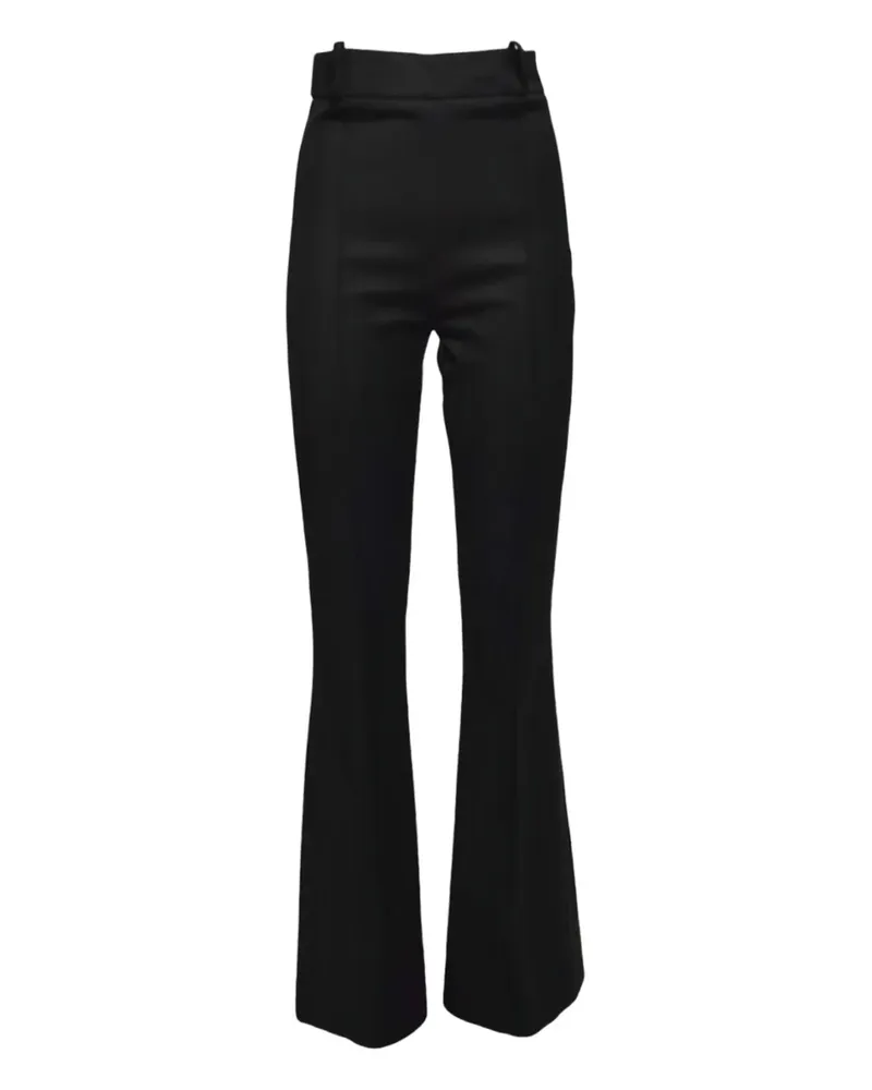 NINEMINUTES Ausgestellte Hose - Schwarz Schwarz