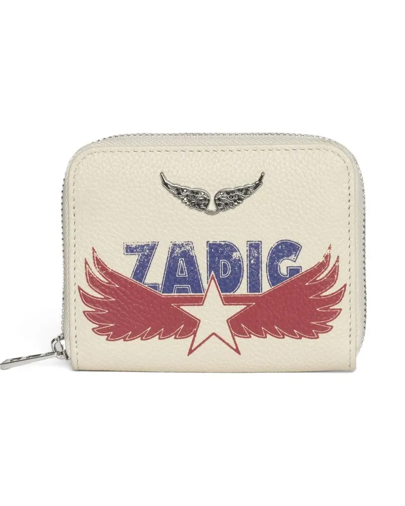 Zadig & Voltaire Mini GL America Portemonnaie - Nude Nude