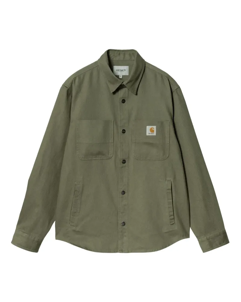 Carhartt WIP Crawford Hemdjacke mit Taschen - Grün Grün