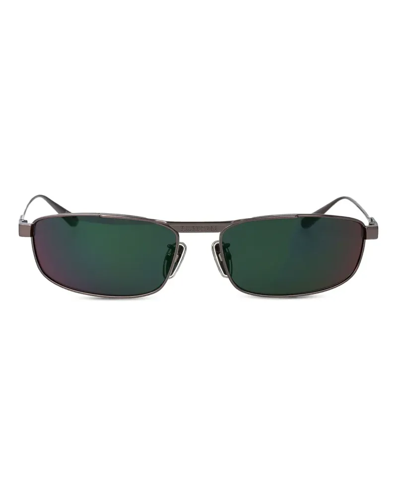 Balenciaga Sonnenbrille mit eckigem Gestell - Grau Grau