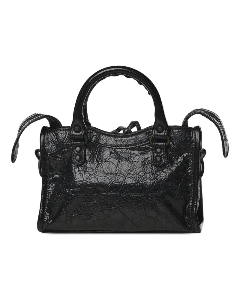 Balenciaga Le City bag nano in black - Schwarz Schwarz