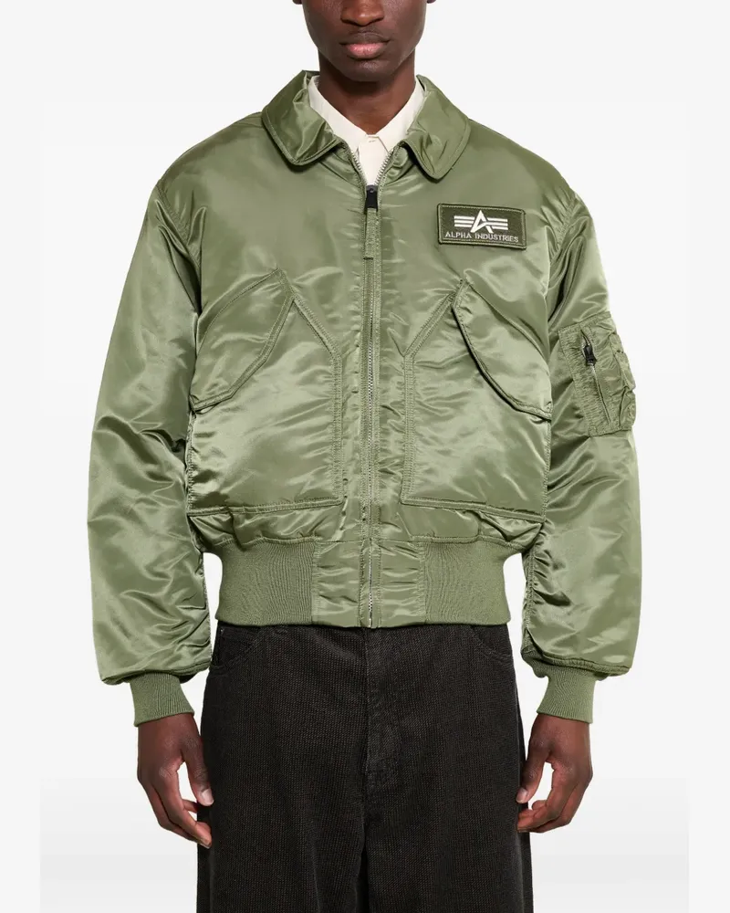 Alpha Industries CWU-45 Heritage bomber jacket - Grün Grün