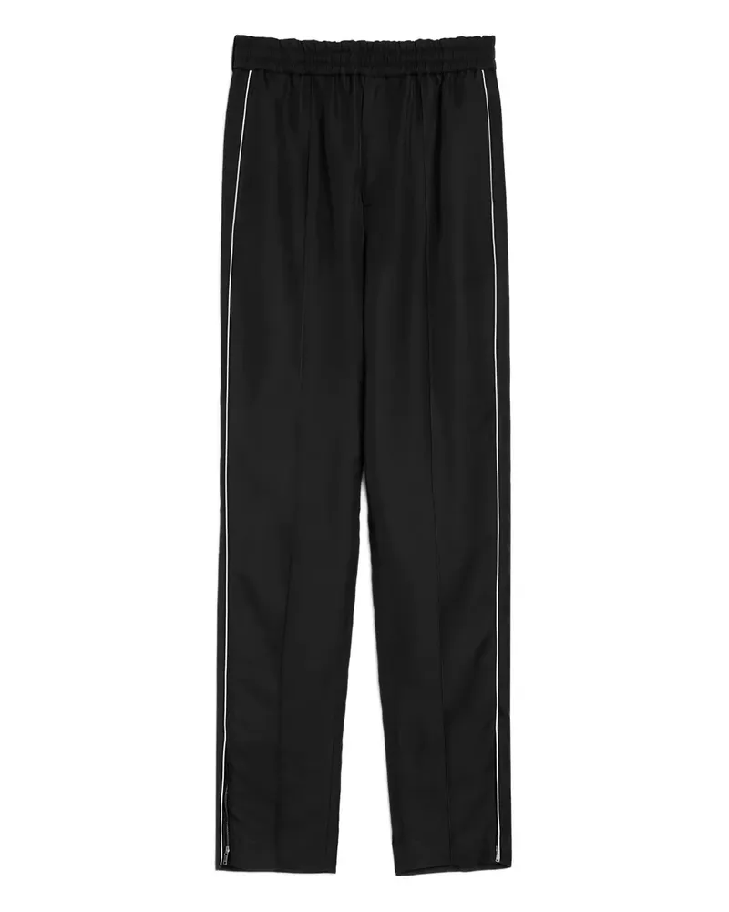 Jil Sander Hose im Baggy-Style - Schwarz Schwarz