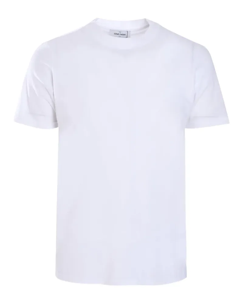 Gran Sasso Klassisches T-Shirt - Weiß Weiß
