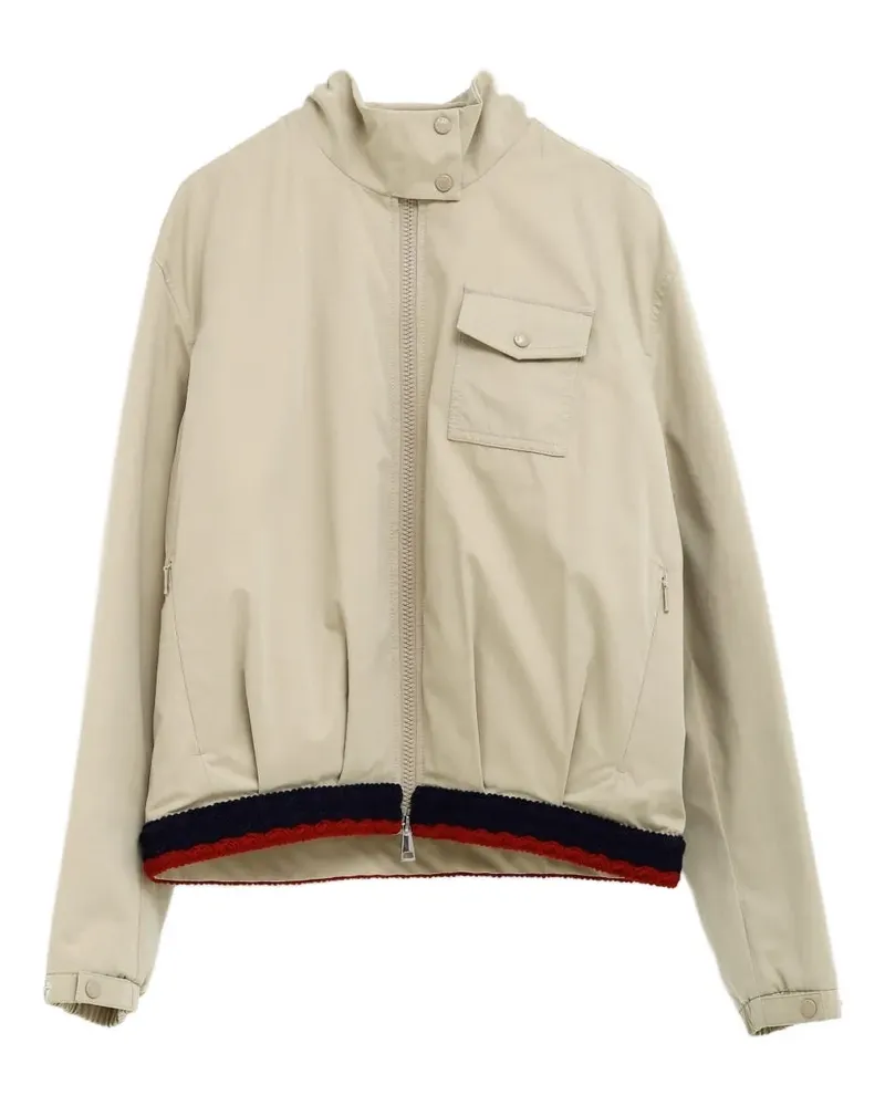 Moncler Jacke mit Reißverschluss - Nude Nude