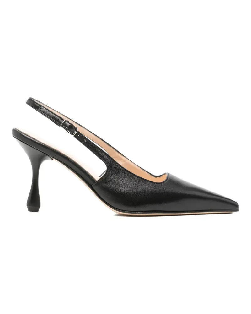 Anna F. pointed-toe slingback pumps - Schwarz Schwarz