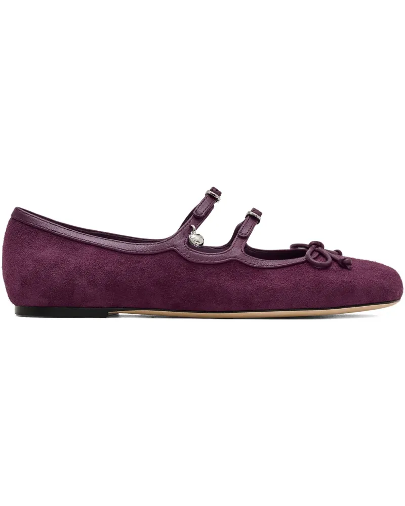 Marc Jacobs Ballerinas mit Schleifendetail - Violett Violett