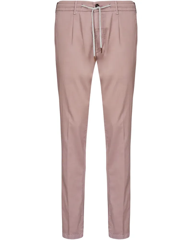 Eleventy Straight-Leg-Hose mit Kordelzug - Rosa Rosa