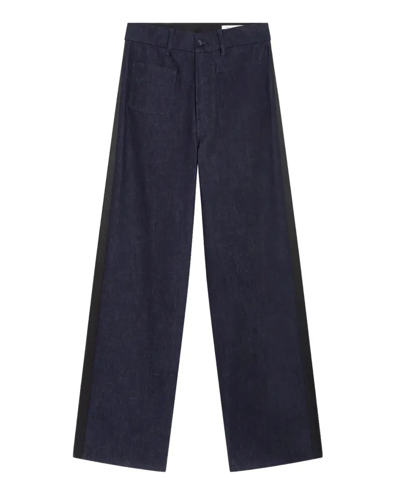 PENCE straight trousers - Blau Blau