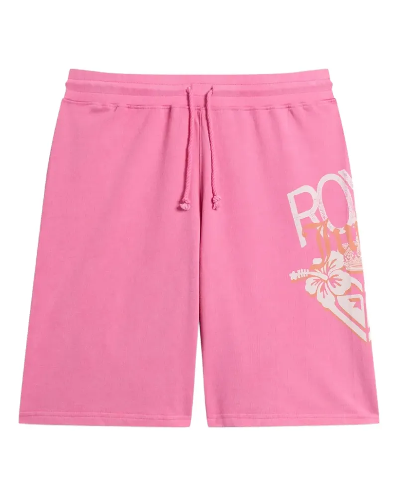 Juicy Couture x Roxy Shorts mit Logo-Print - Rosa Rosa