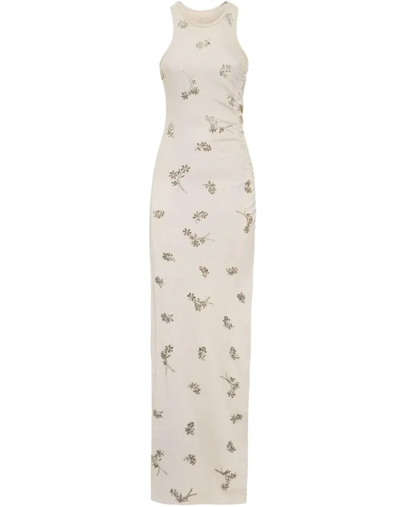 Philipp Plein Midikleid aus Jersey - Grau Grau