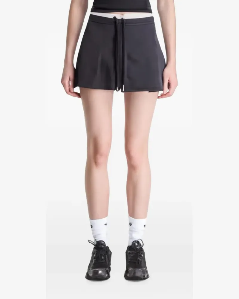 Jordan Flight pleated skort - Schwarz Schwarz