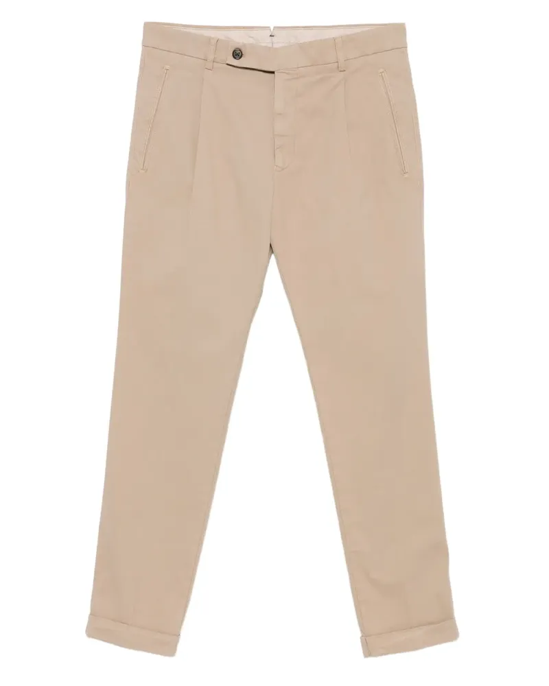 Berwich Plissierte Hose - Nude Nude