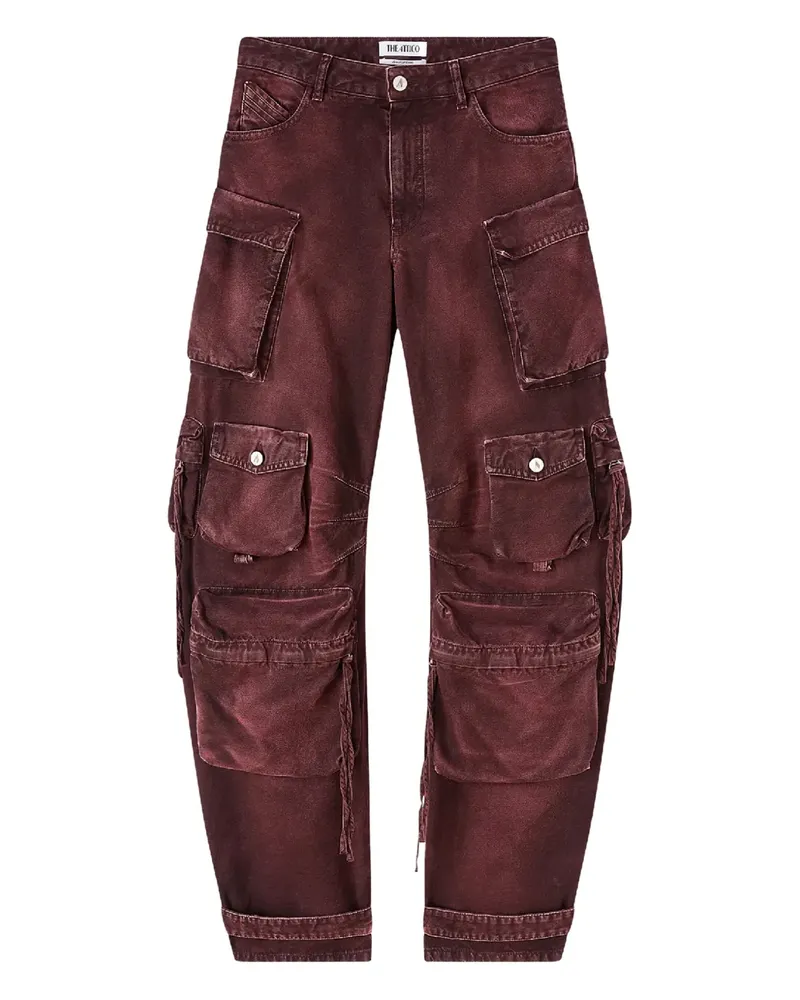 ATTICO Fern cargo jeans - Rot Rot