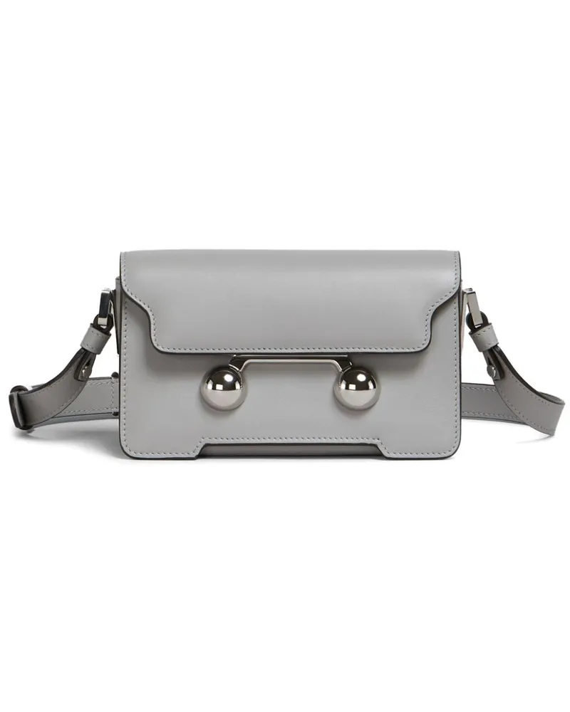 Marni Mini Trunkaroo Schultertasche - Grau Grau