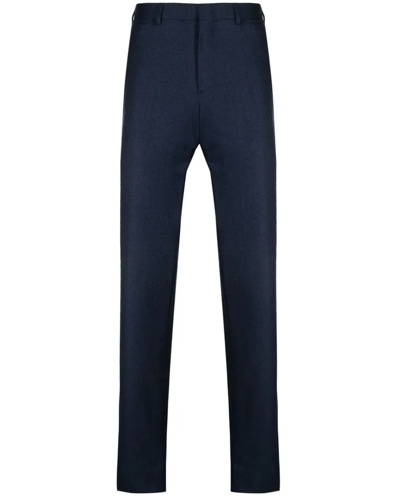 Brioni Hose mit geradem Bein Blau