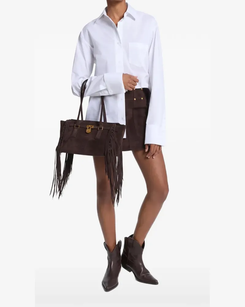 Michael Kors Langärmeliges Hemd - Weiß Weiß