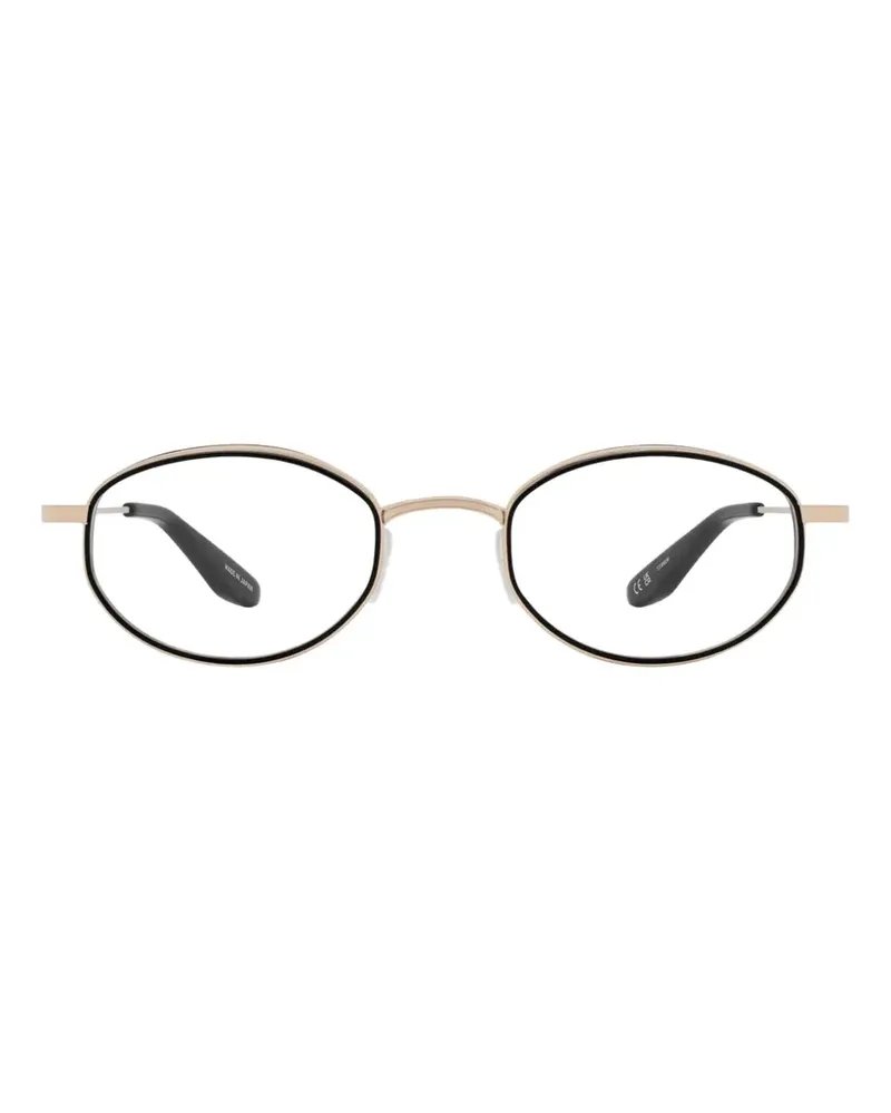 Barton Perreira Mileva Brille mit rundem Gestell - Schwarz Schwarz