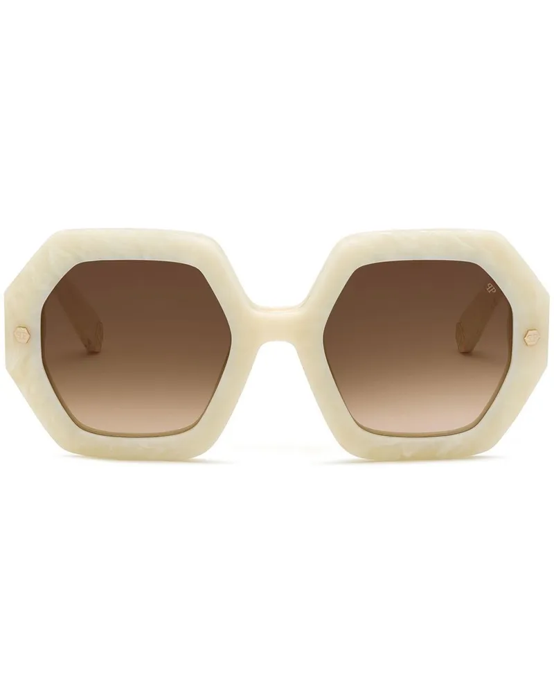 Philipp Plein Butterfly Plein First Lady Sonnenbrille - Nude Nude