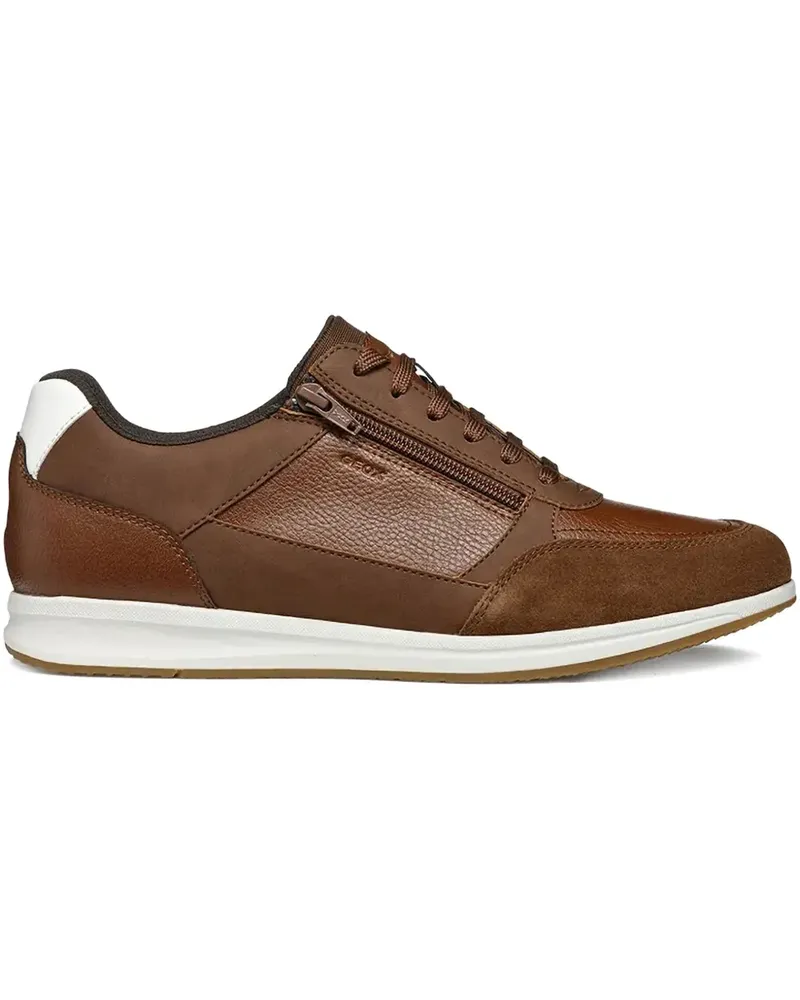 Geox Avery Sneakers mit Reißverschluss - Braun Braun