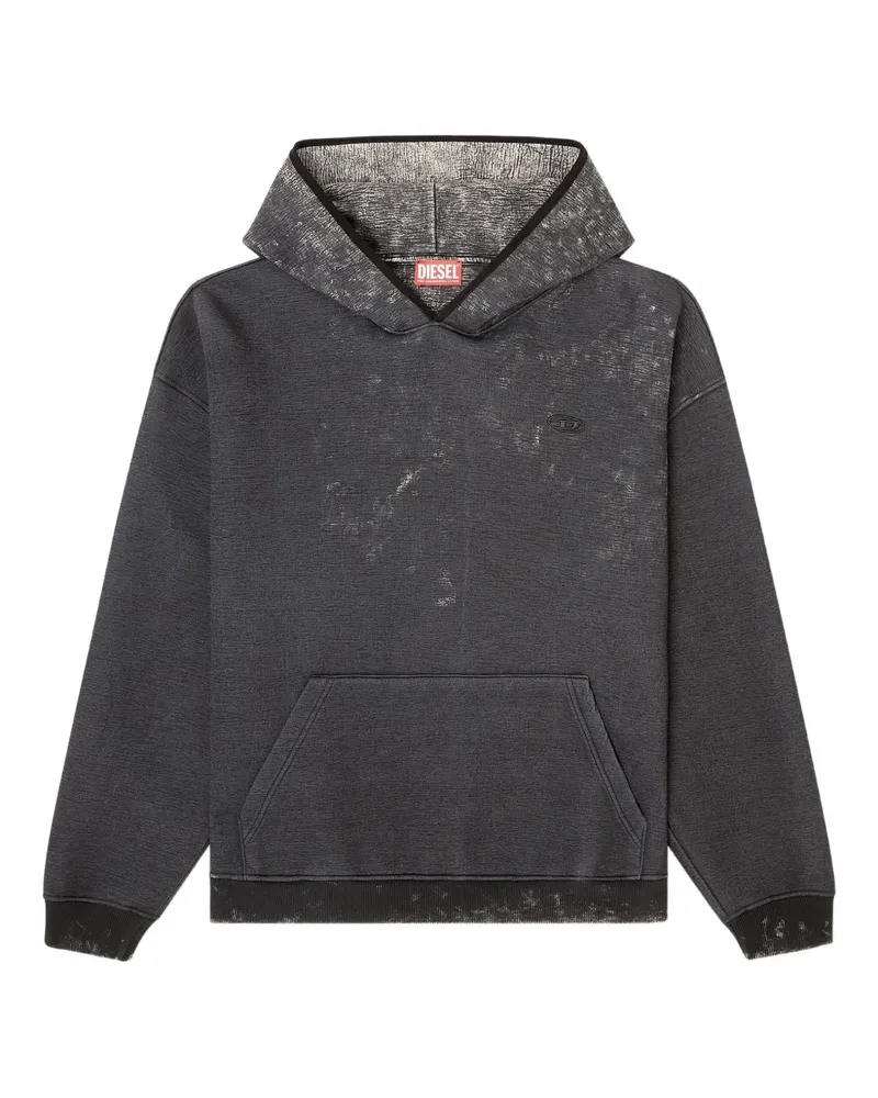 Diesel S-Boxt Hoodie - Schwarz Schwarz