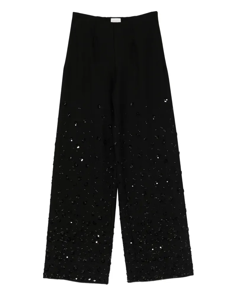 SEDUCTIVE  Hose mit Pailletten - Schwarz Schwarz