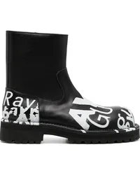 TheSoloIst Stiefel mit Logo-Print Schwarz