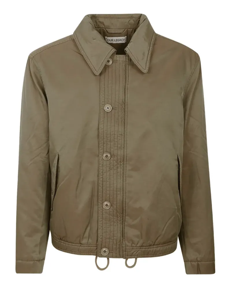 Our Legacy Geknöpfte Jacke - Grün Grün