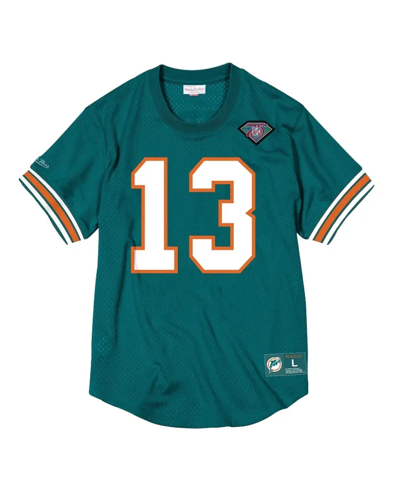 Mitchell & Ness Dan Marino T-Shirt mit rundem Ausschnitt - Grün Grün
