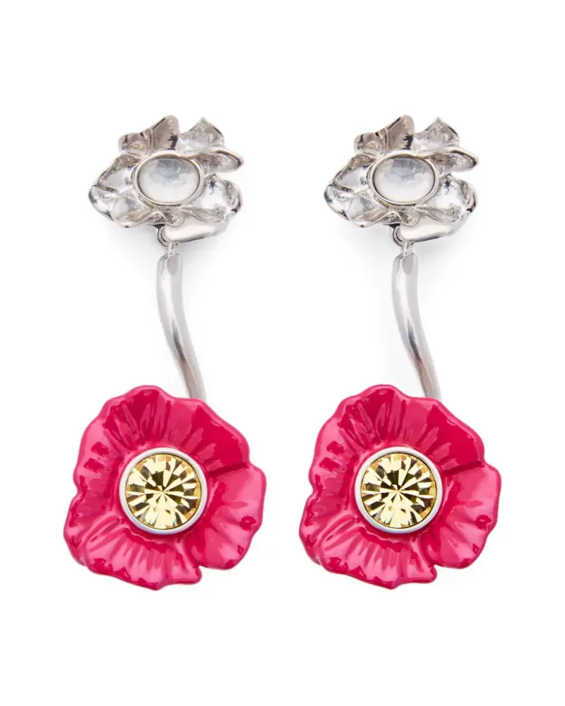 Marni Flower Pop Ohrringe - Silber Silber