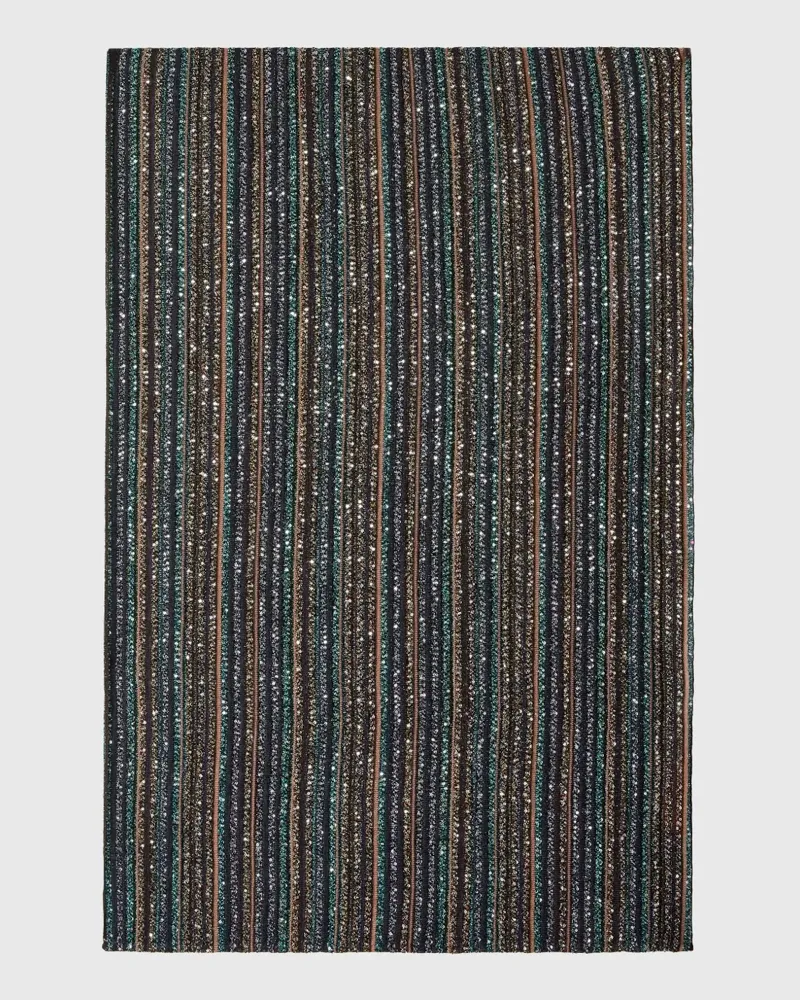 Missoni striped-pattern scarf - Braun Braun
