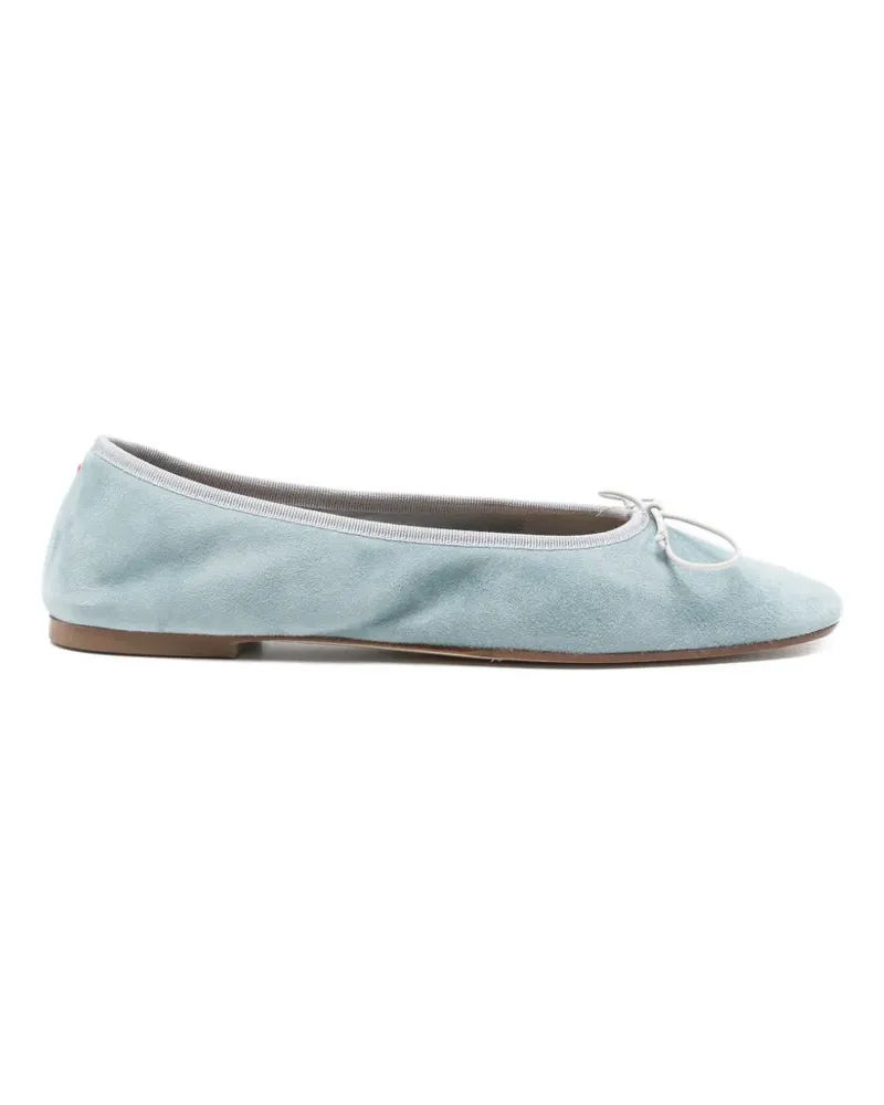 aeyde Tiby Ballerinas mit Schleife - Blau Blau