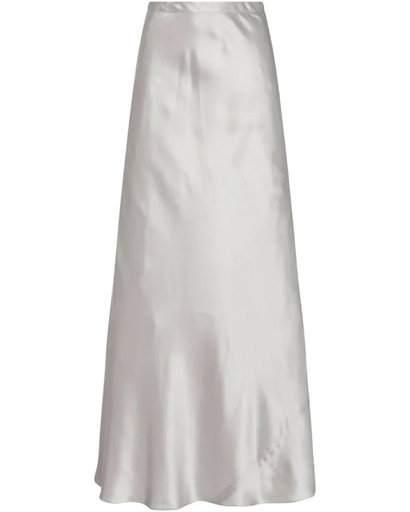 Rosetta Getty Rock aus Satin - Silber Silber