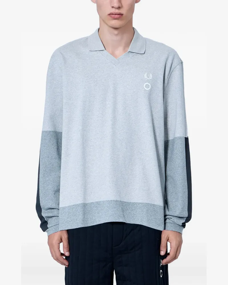 Fred Perry x Craig Green Poloshirt mit Logo-Stickerei - Grau Grau