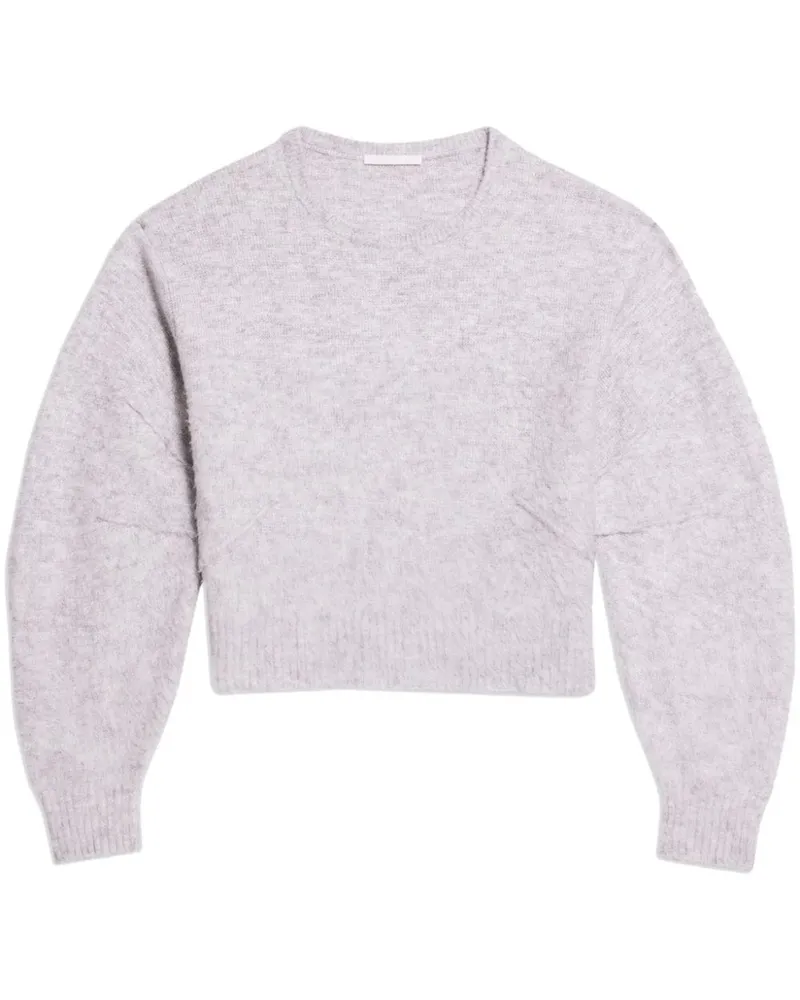 Helmut Lang Apex Pullover mit gebürstetem Finish Grau