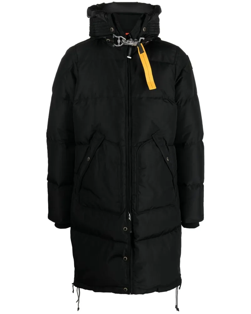 Parajumpers Gefütterter Kapuzenparka - Schwarz Schwarz