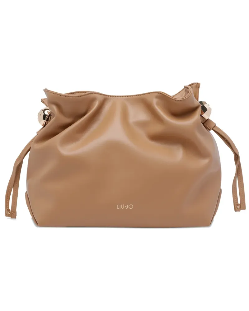 Liu Jo medium Riccy cross body bag - Braun Braun