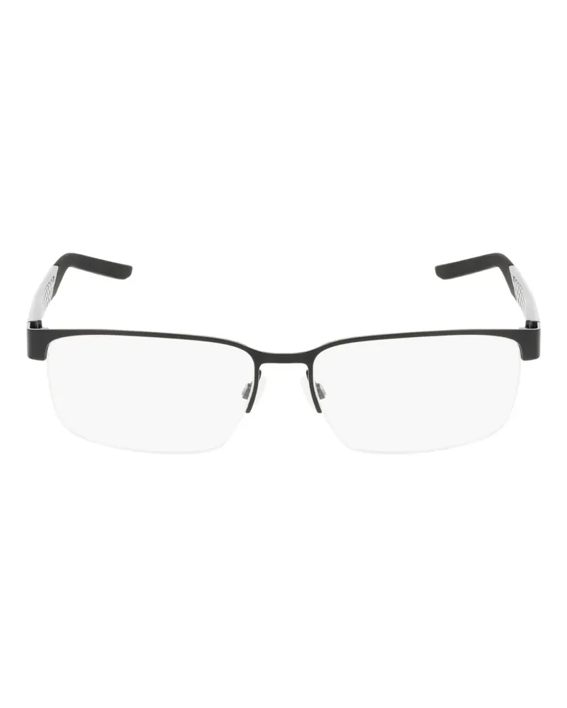 Nike Eckige Brille - Schwarz Schwarz