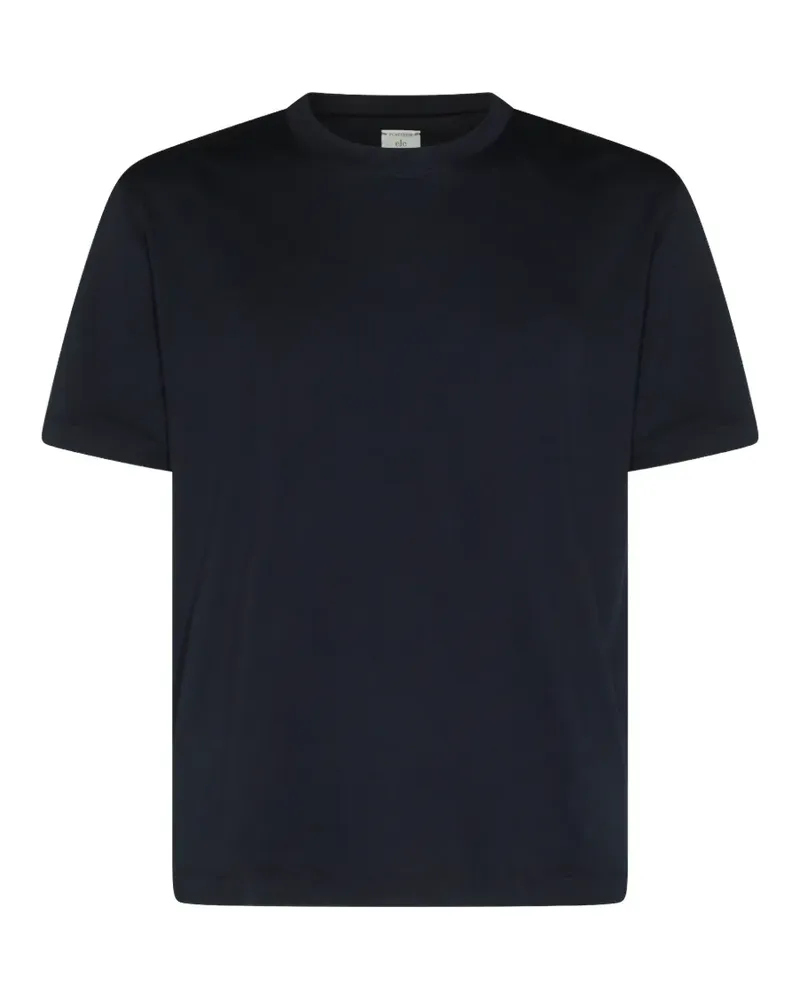 Eleventy T-Shirt mit rundem Ausschnitt - Blau Blau