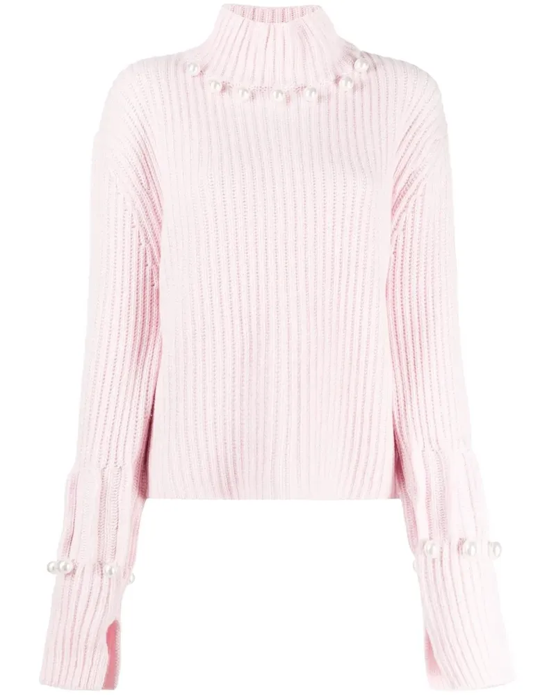 J.W.Anderson Pullover mit Perlen - Rosa Rosa