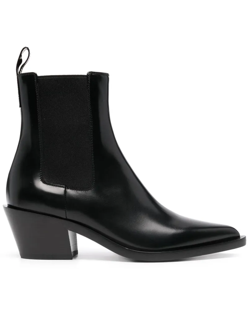 Gianvito Rossi Stiefeletten 60mm - Schwarz Schwarz