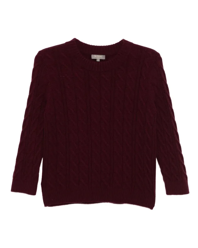 N.Peal Emilia Pullover - Rot Rot
