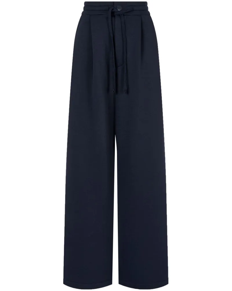 STUDIO TOMBOY Weite Hose mit Stretchbund - Blau Blau