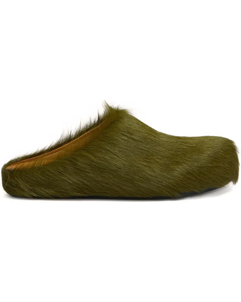 Marni Sandalen aus Leder - Grün Grün