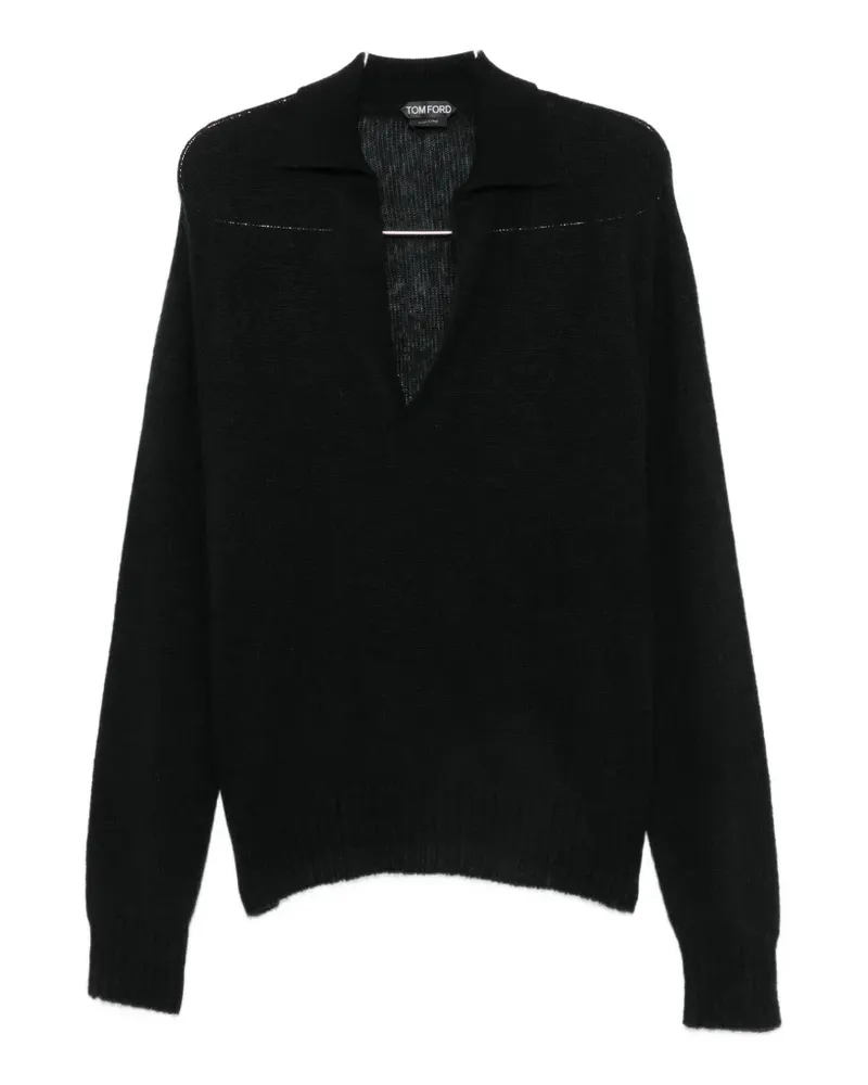 Tom Ford V-neck sweater - Schwarz Schwarz