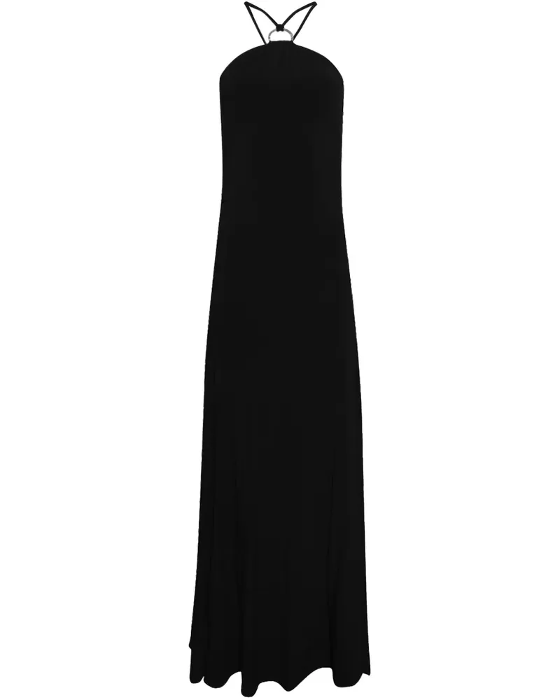 TOVE Mika Maxikleid - Schwarz Schwarz