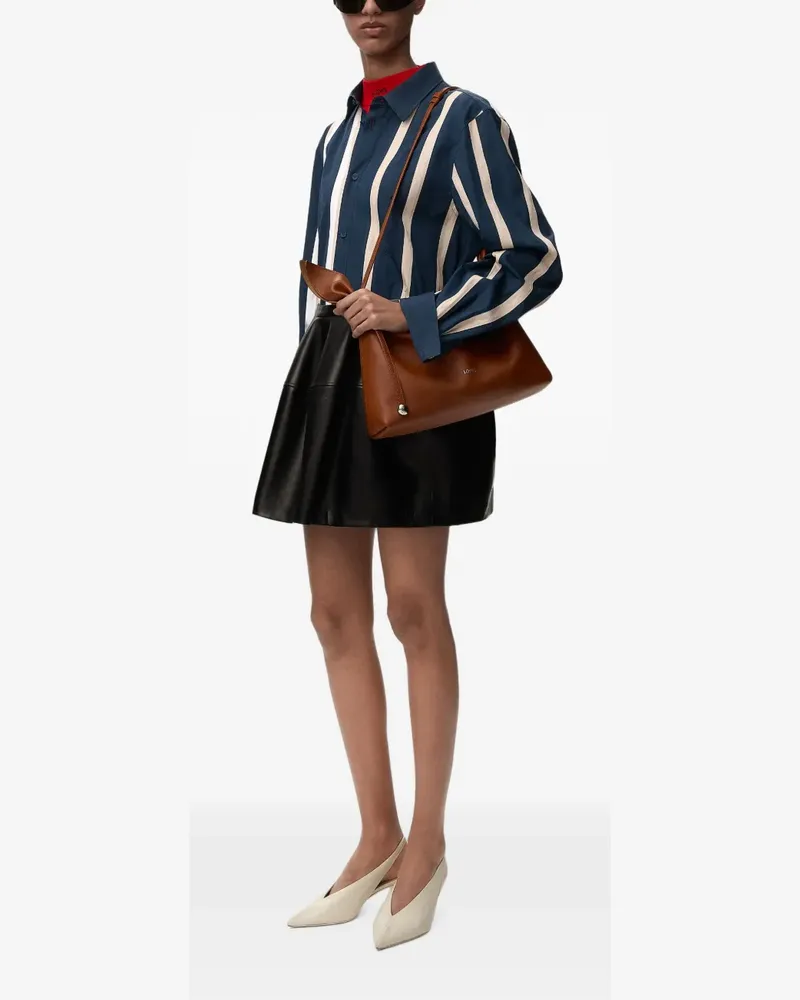 Loewe Gestreiftes Hemd - Blau Blau